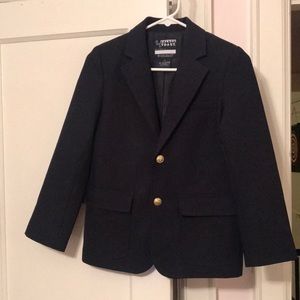 French Toast, size 12, kids blazer, dark navy